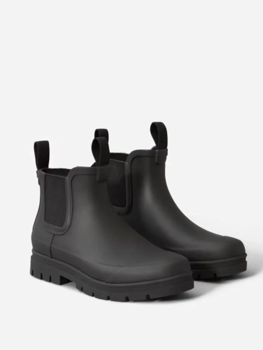 Everlane The Rain Boots in Black New Womens Rubber Booties